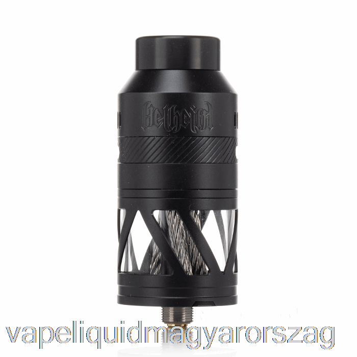 Hellvape Helheim S 25mm Rdta Matt Full Black Vape E Cigi